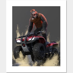 ATV Gorilla Posters and Art